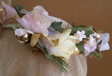 SOLD-Sugary Pink Faerie Head Wreath